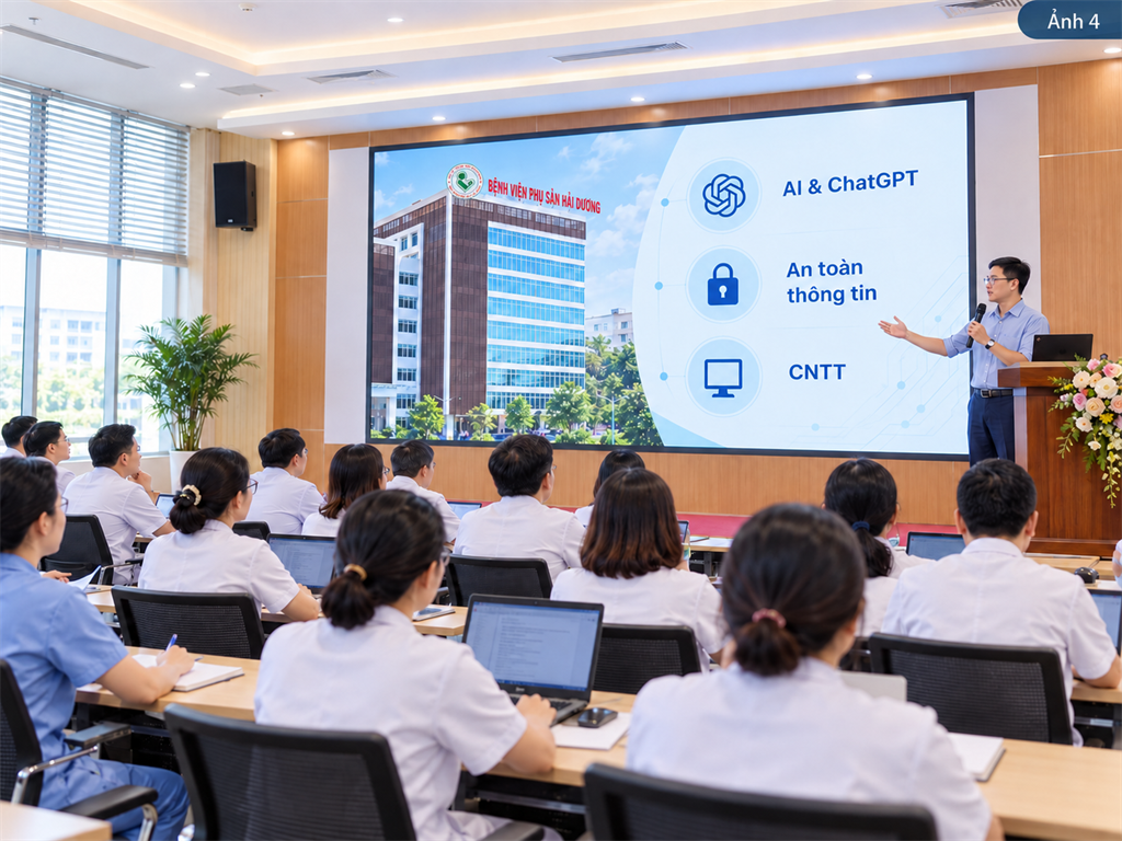 Tập huấn CNTT, an toàn thông tin và ứng dụng AI